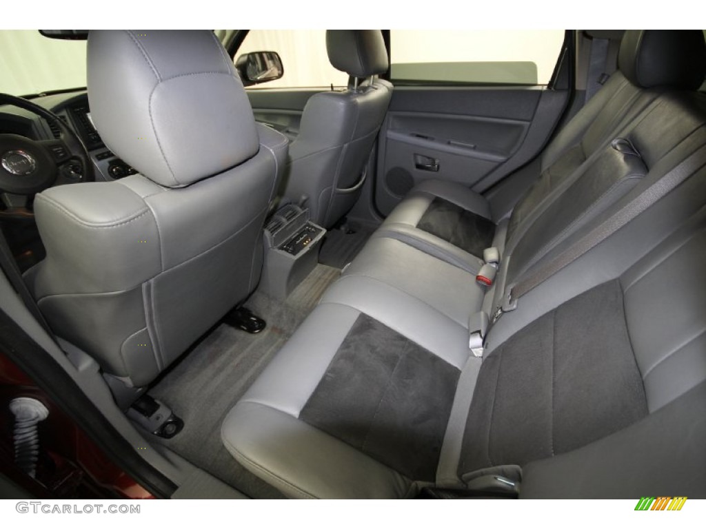 Medium Slate Gray Interior 2007 Jeep Grand Cherokee SRT8 4x4 Photo #59736897