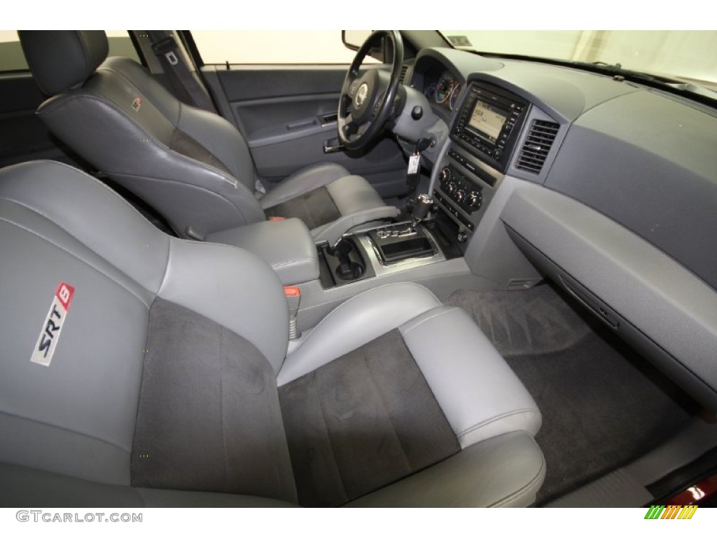 Medium Slate Gray Interior 2007 Jeep Grand Cherokee SRT8 4x4 Photo #59736930