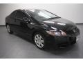 Crystal Black Pearl - Civic LX Coupe Photo No. 1