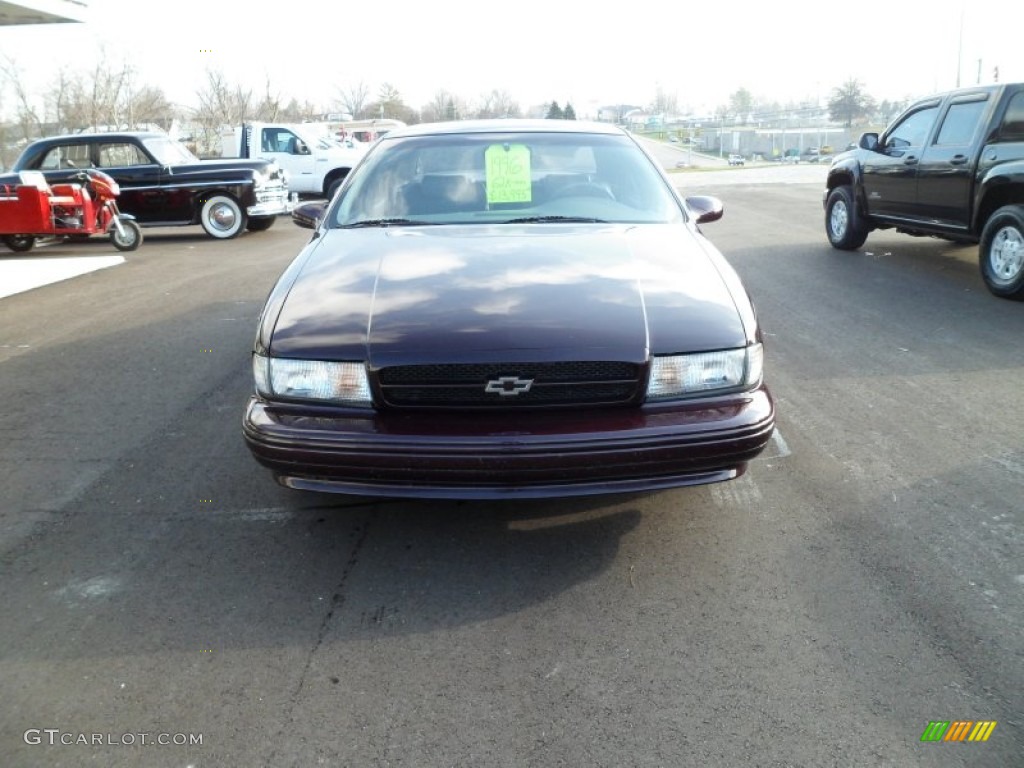1996 Impala SS - Dark Cherry Metallic / Gray photo #3