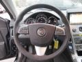 Ebony 2010 Cadillac CTS 4 3.6 AWD Sedan Steering Wheel