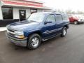 2001 Indigo Blue Metallic Chevrolet Tahoe LT 4x4  photo #10