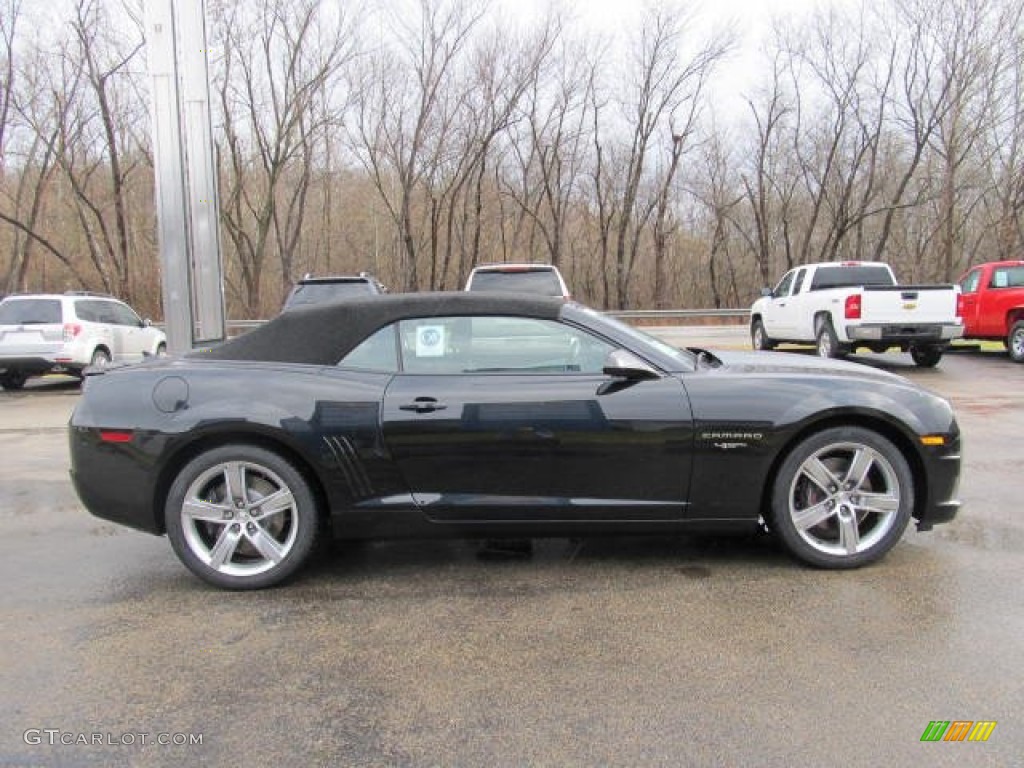 Carbon Flash Metallic 2012 Chevrolet Camaro SS 45th Anniversary Edition Convertible Exterior Photo #59741459