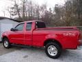 2000 Bright Red Ford F150 Lariat Extended Cab 4x4  photo #4