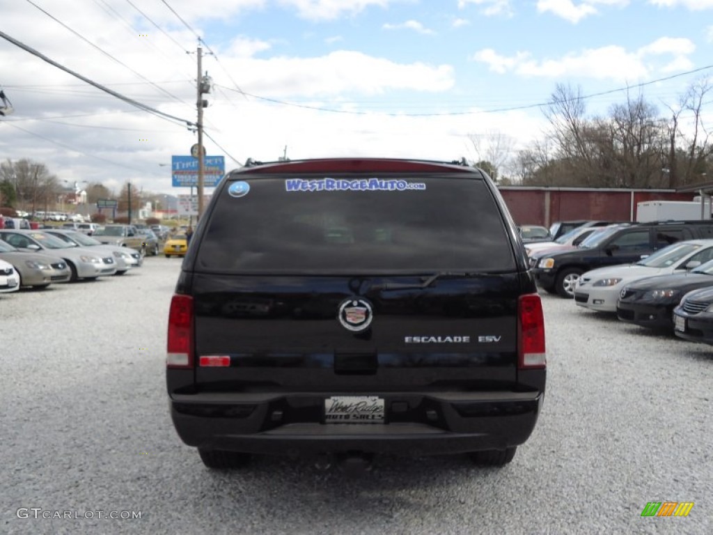 2003 Escalade ESV AWD - Sable Black / Shale photo #6
