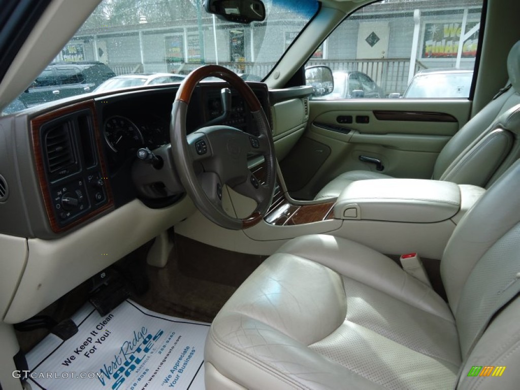 2003 Escalade ESV AWD - Sable Black / Shale photo #7