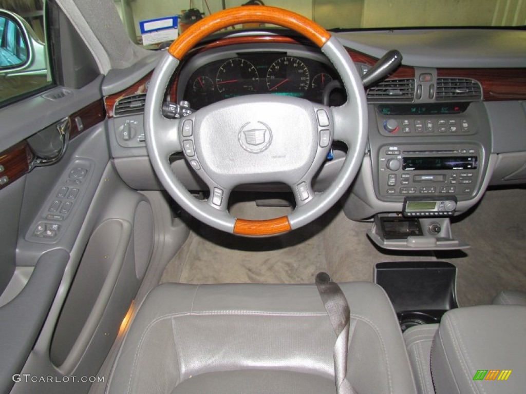 2005 Cadillac DeVille DHS Dark Gray Steering Wheel Photo #59742938