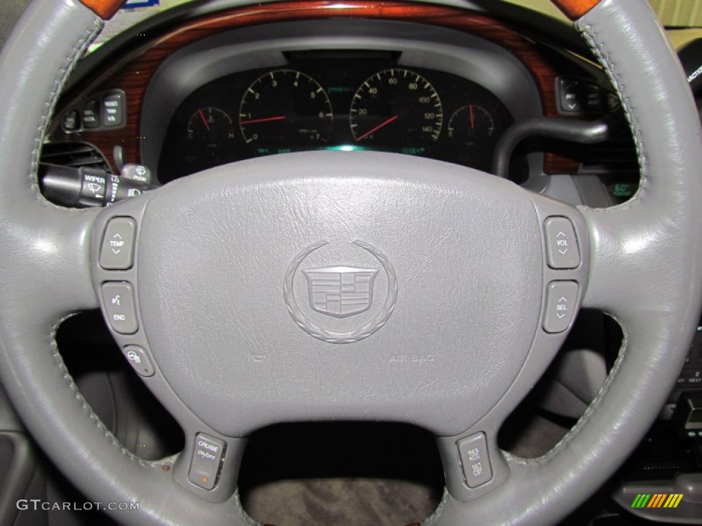 2005 Cadillac DeVille DHS Dark Gray Steering Wheel Photo #59742947