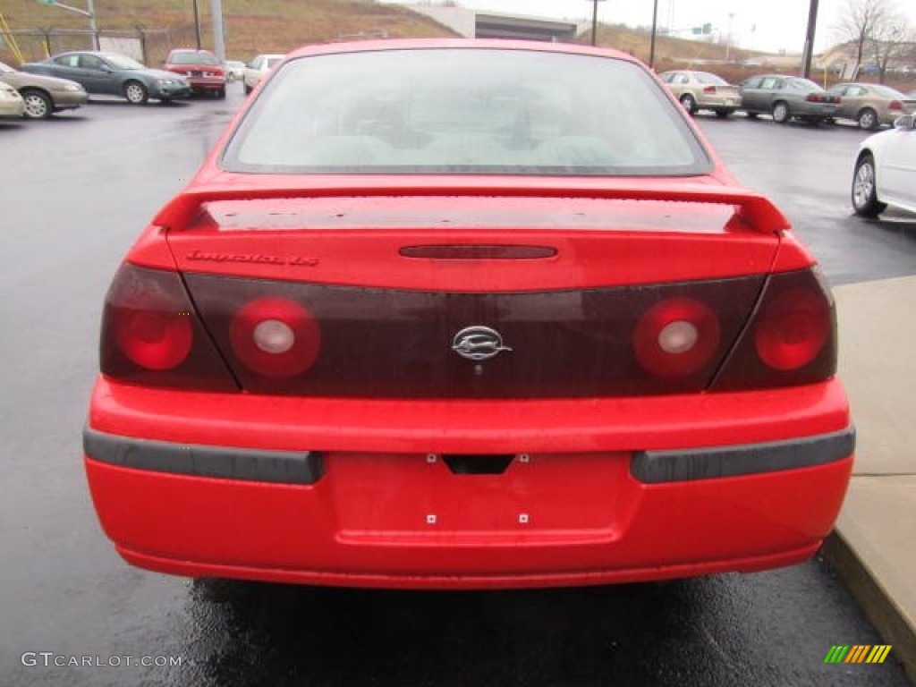 2000 Impala LS - Torch Red / Medium Gray photo #3