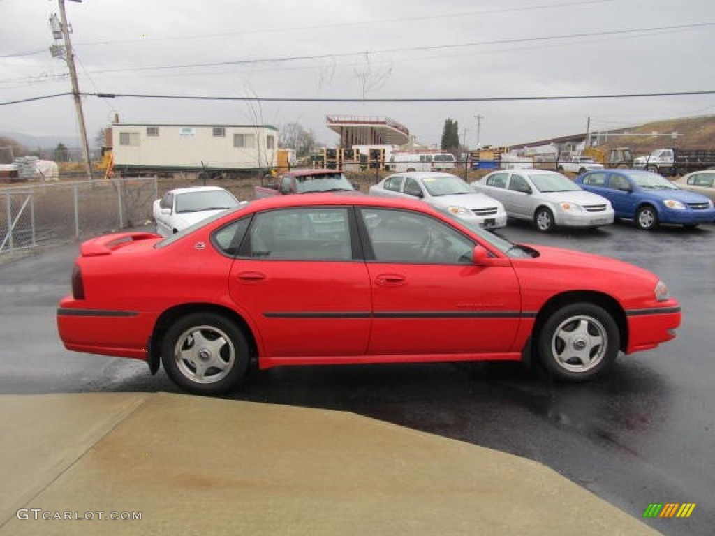 2000 Impala LS - Torch Red / Medium Gray photo #4