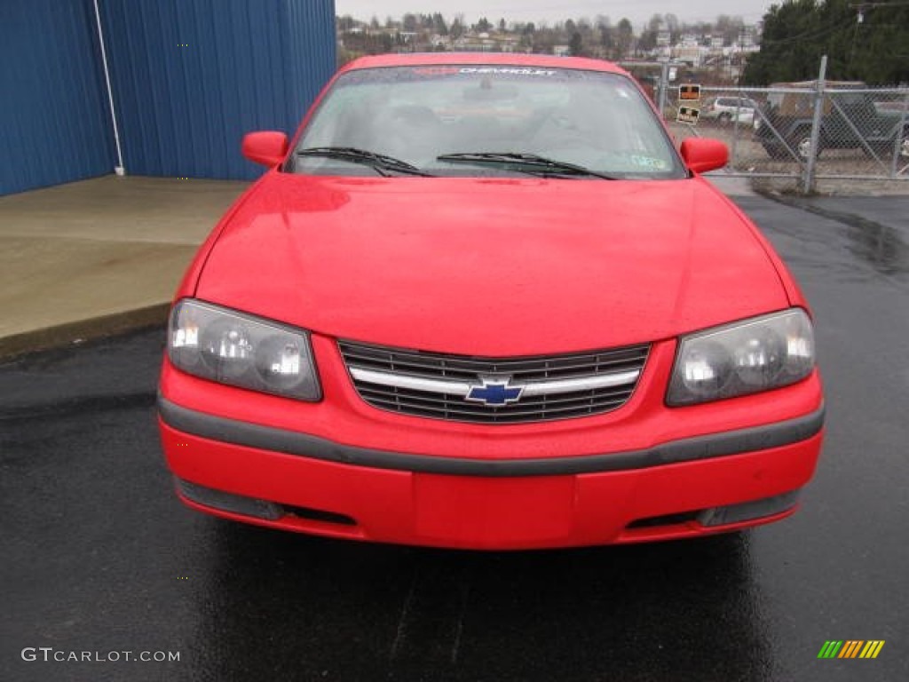 2000 Impala LS - Torch Red / Medium Gray photo #6