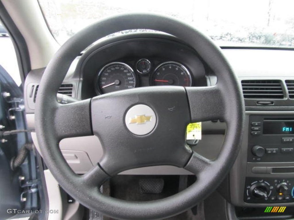 2005 Chevrolet Cobalt Coupe Gray Steering Wheel Photo #59743460