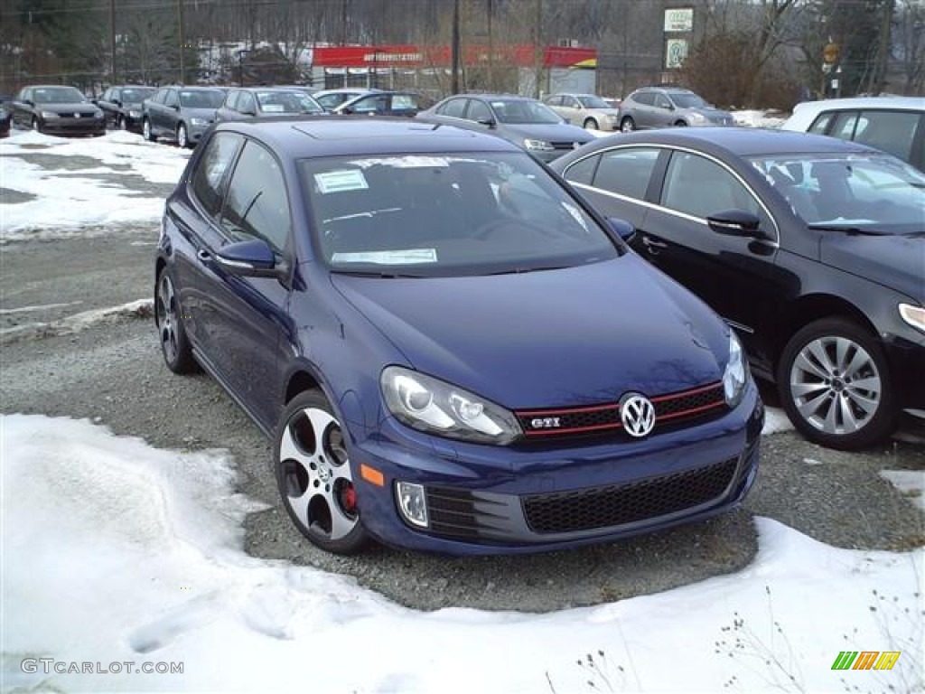 Shadow Blue Metallic 2011 Volkswagen GTI 2 Door Exterior Photo #59743568