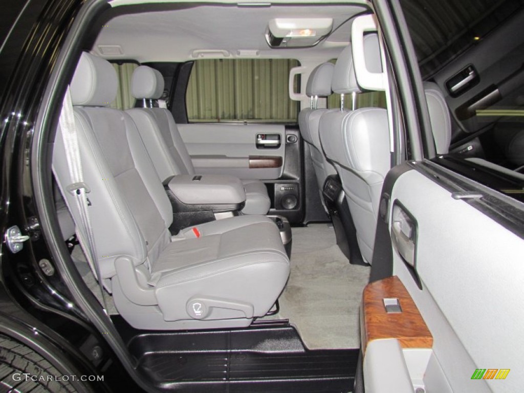 2010 Toyota Sequoia Platinum Rear Seat Photo #59743619