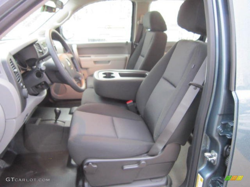 2012 Silverado 1500 Work Truck Crew Cab 4x4 - Blue Granite Metallic / Dark Titanium photo #15