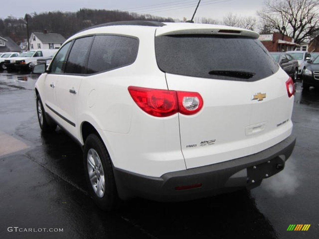 White 2012 Chevrolet Traverse LS AWD Exterior Photo #59744688