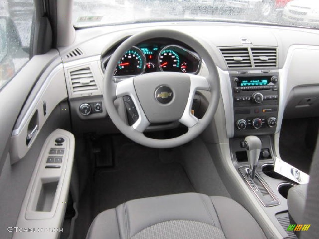 2012 Chevrolet Traverse LS AWD Dark Gray/Light Gray Dashboard Photo #59744775