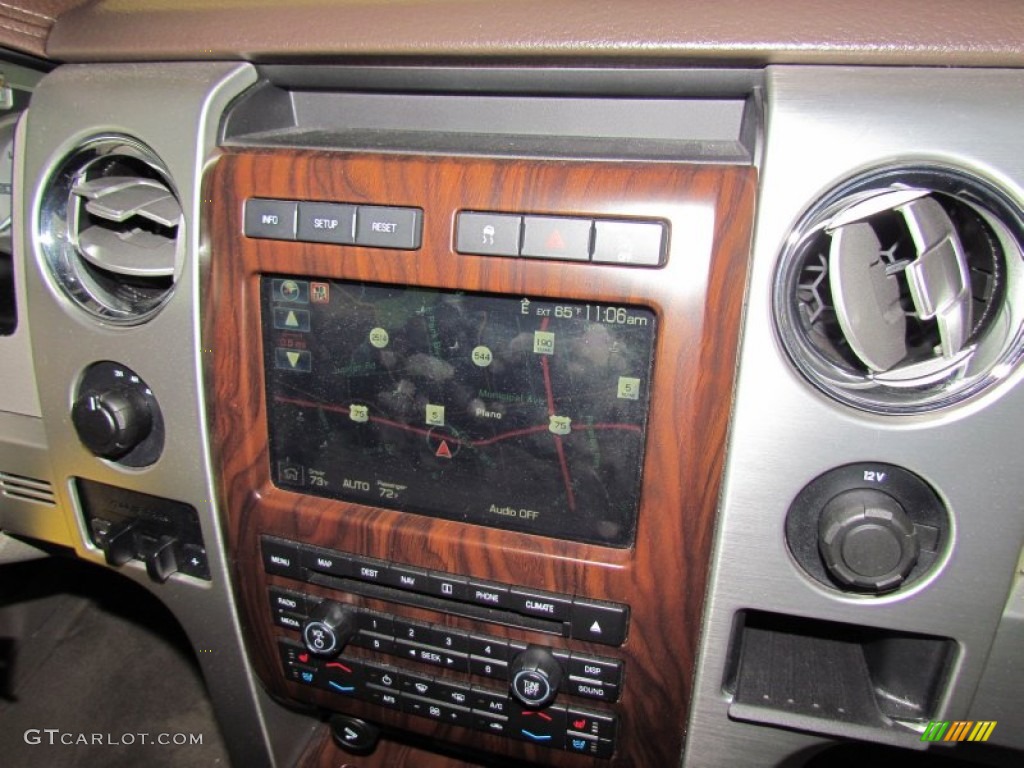 2010 F150 Platinum SuperCrew 4x4 - Red Candy Metallic / Medium Stone Leather/Sienna Brown photo #16