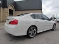 2009 Moonlight White Infiniti M 35 S Sedan  photo #3