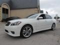 2009 Moonlight White Infiniti M 35 S Sedan  photo #7