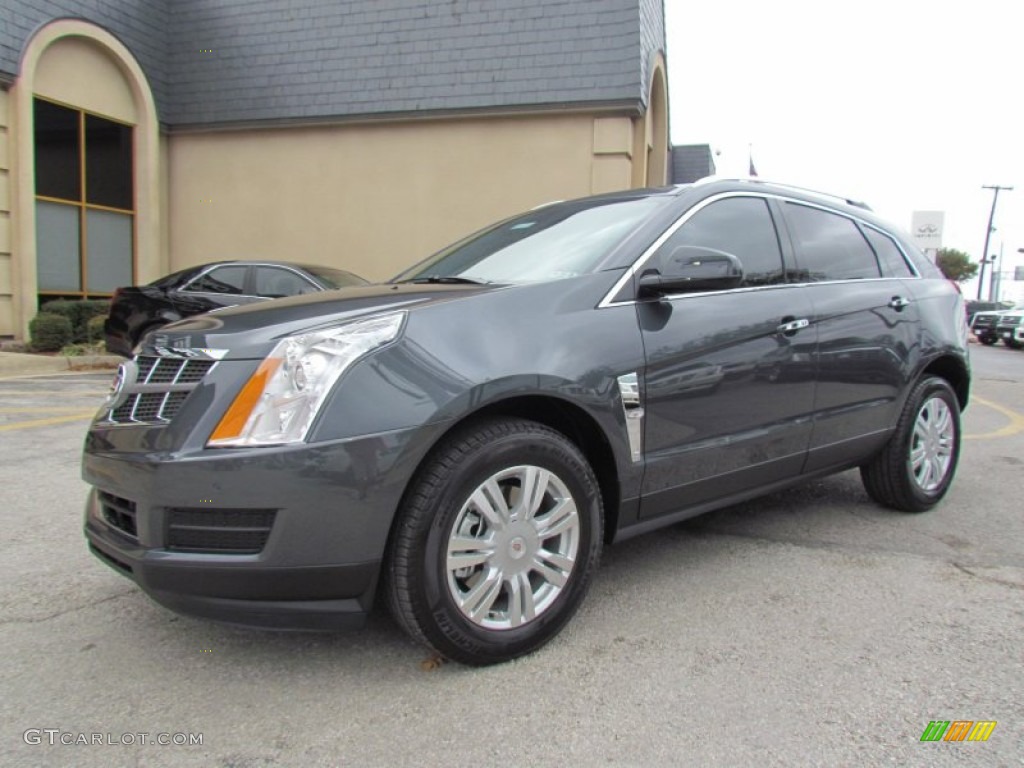 Gray Flannel Metallic 2012 Cadillac SRX Luxury Exterior Photo #59745104