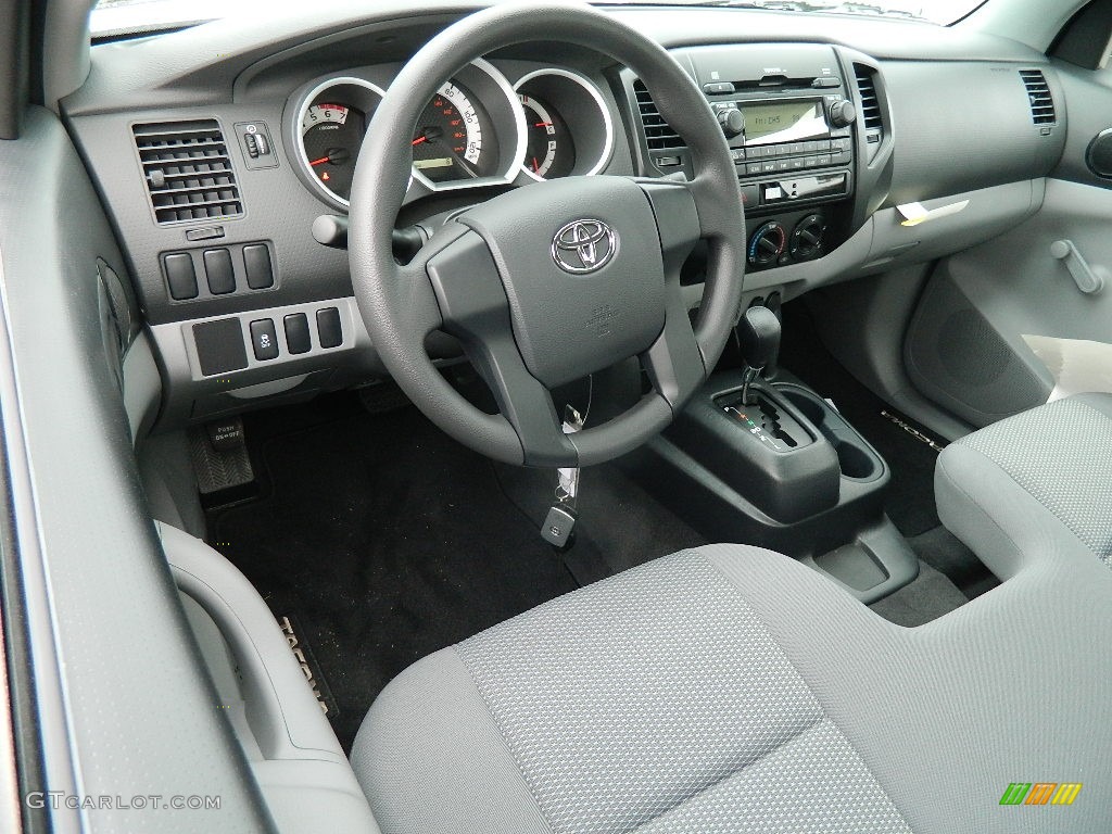 Graphite Interior 2012 Toyota Tacoma Regular Cab Photo #59745257