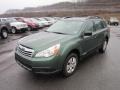 2010 Cypress Green Pearl Subaru Outback 2.5i Wagon  photo #3