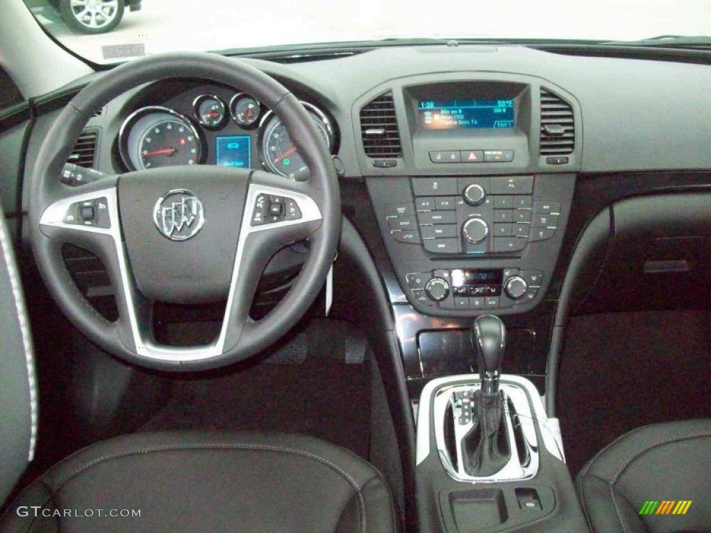 2011 Buick Regal CXL Turbo Ebony Dashboard Photo #59745839