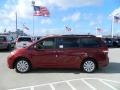 2012 Salsa Red Pearl Toyota Sienna Limited  photo #8
