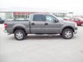 2007 Dark Shadow Grey Metallic Ford F150 Lariat SuperCrew 4x4  photo #3