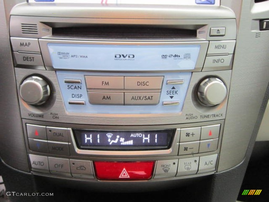 2010 Subaru Legacy 3.6R Limited Sedan Audio System Photos