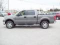 2007 Dark Shadow Grey Metallic Ford F150 Lariat SuperCrew 4x4  photo #12