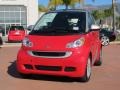 Rally Red 2012 Smart fortwo passion cabriolet
