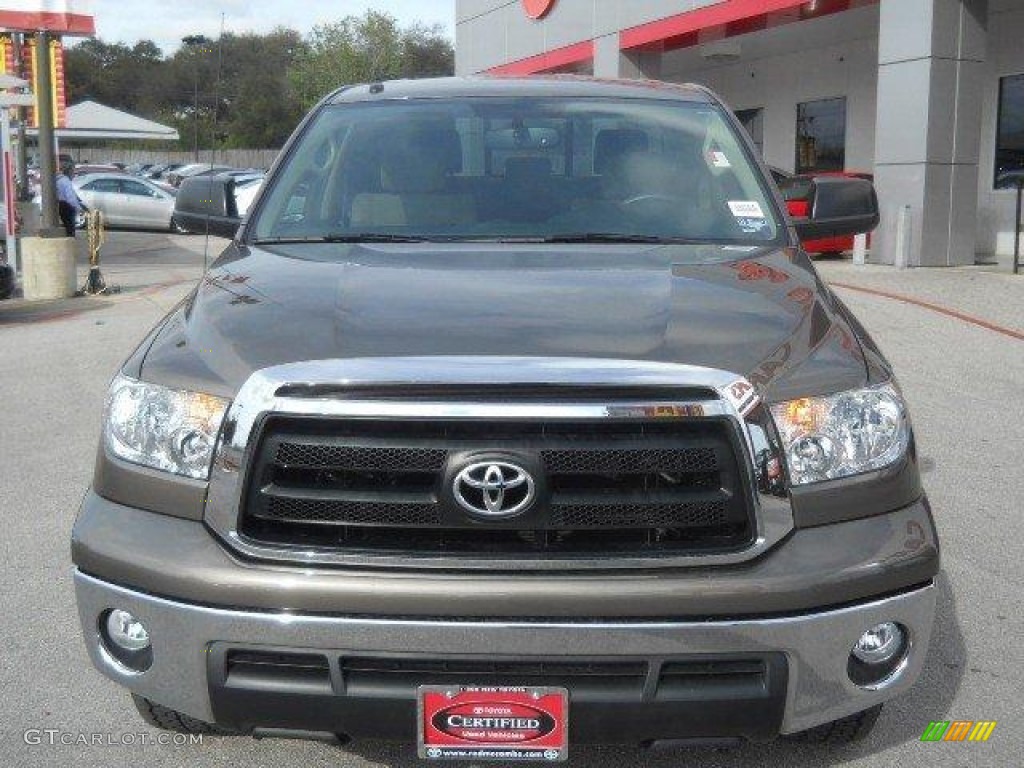 2011 Tundra TRD Double Cab - Pyrite Mica / Sand Beige photo #2