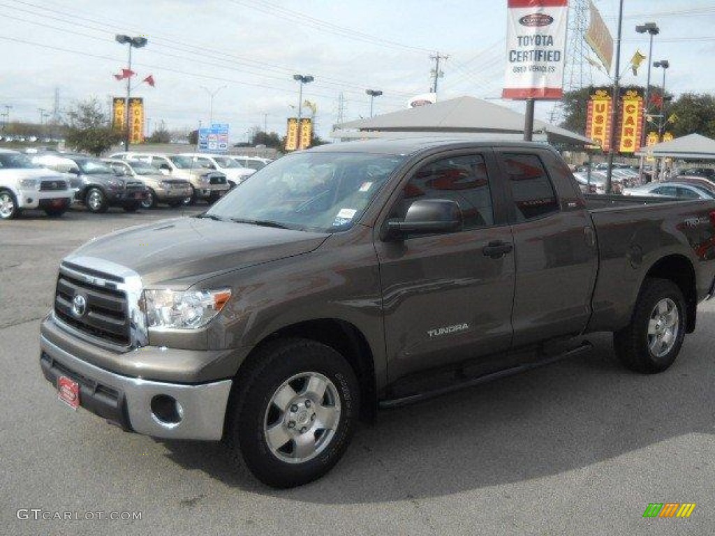 2011 Tundra TRD Double Cab - Pyrite Mica / Sand Beige photo #3