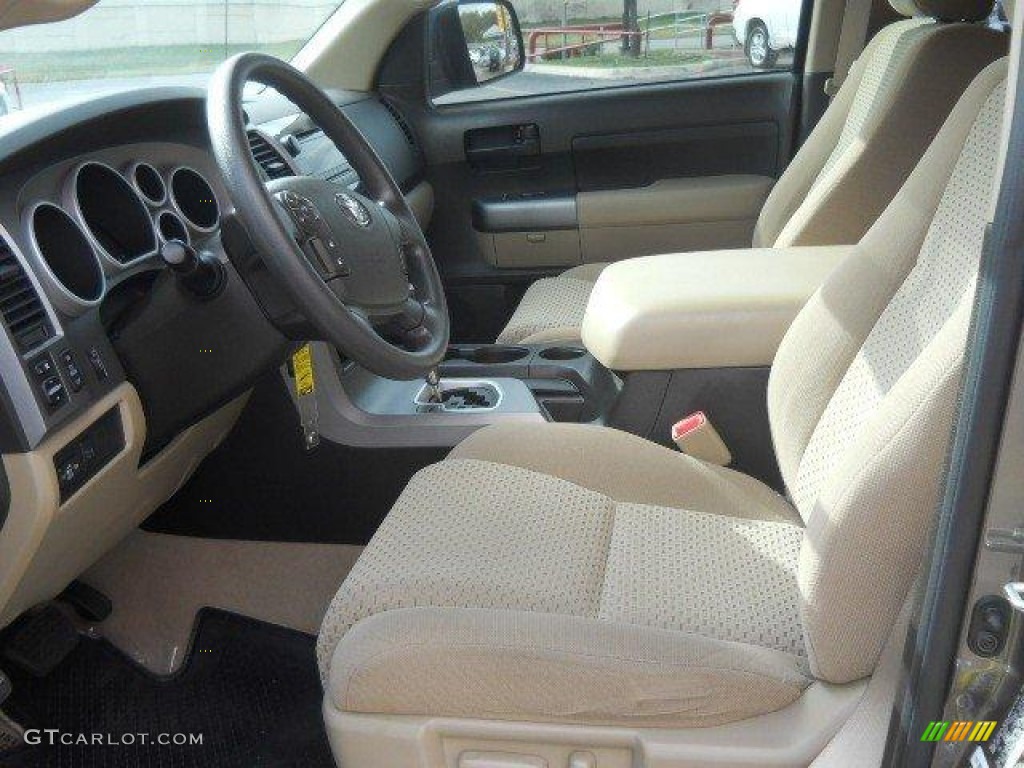 2011 Tundra TRD Double Cab - Pyrite Mica / Sand Beige photo #12