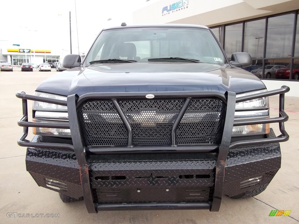 2005 Silverado 1500 Z71 Crew Cab 4x4 - Dark Blue Metallic / Dark Charcoal photo #23