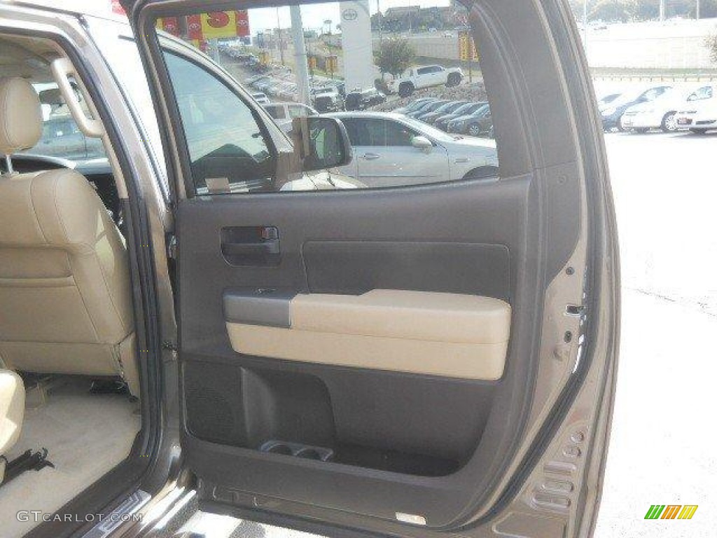 2010 Tundra SR5 CrewMax - Pyrite Brown Mica / Sand Beige photo #17