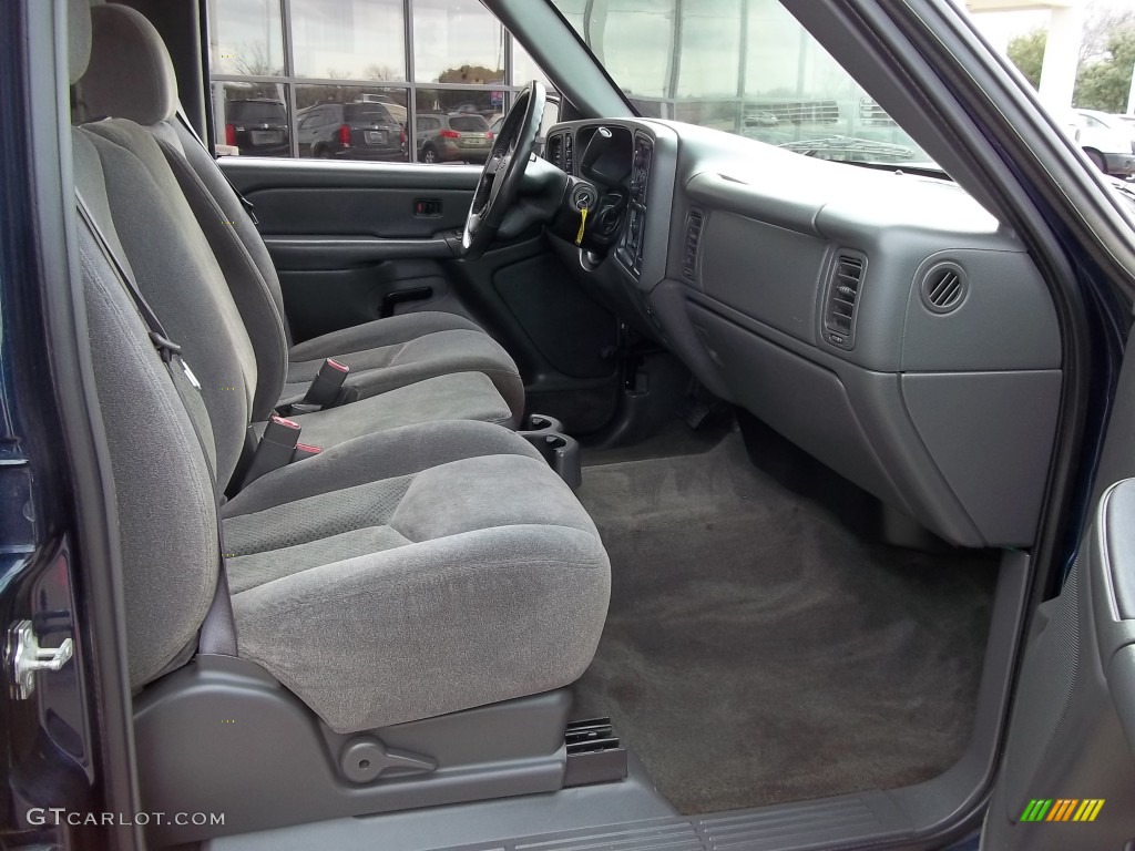 2005 Silverado 1500 Z71 Crew Cab 4x4 - Dark Blue Metallic / Dark Charcoal photo #29