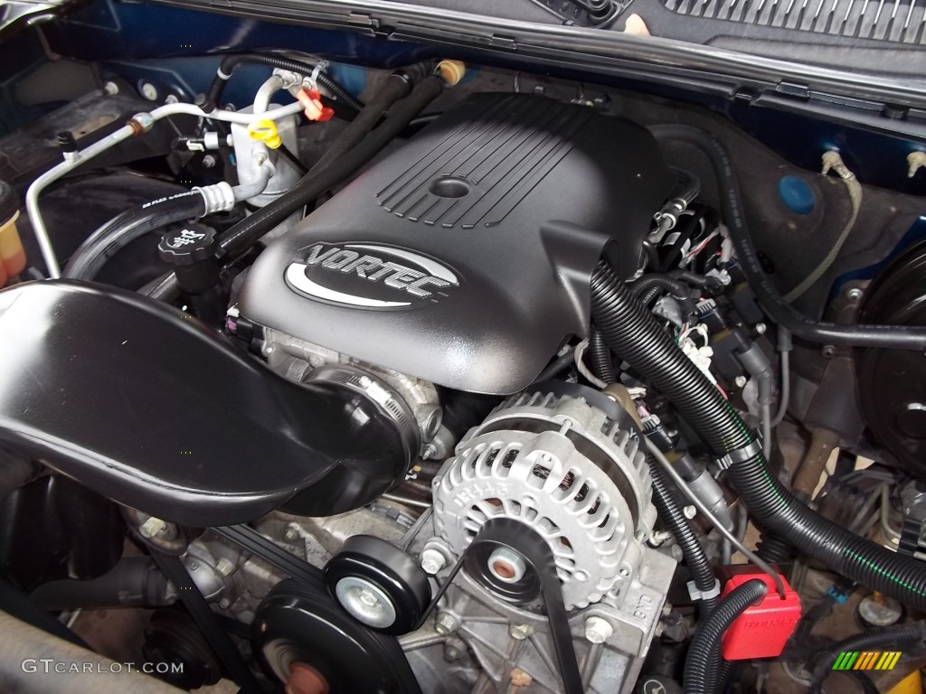 2005 Silverado 1500 Z71 Crew Cab 4x4 - Dark Blue Metallic / Dark Charcoal photo #32