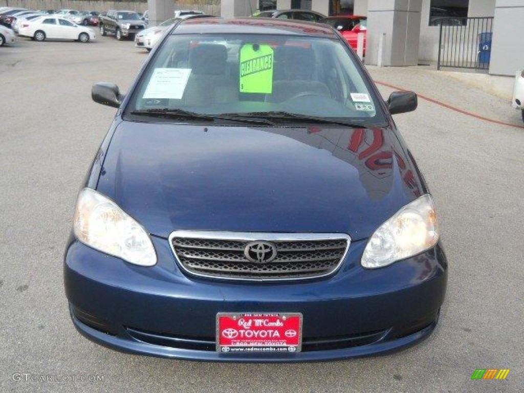 2007 Corolla CE - Indigo Ink Pearl / Stone photo #10
