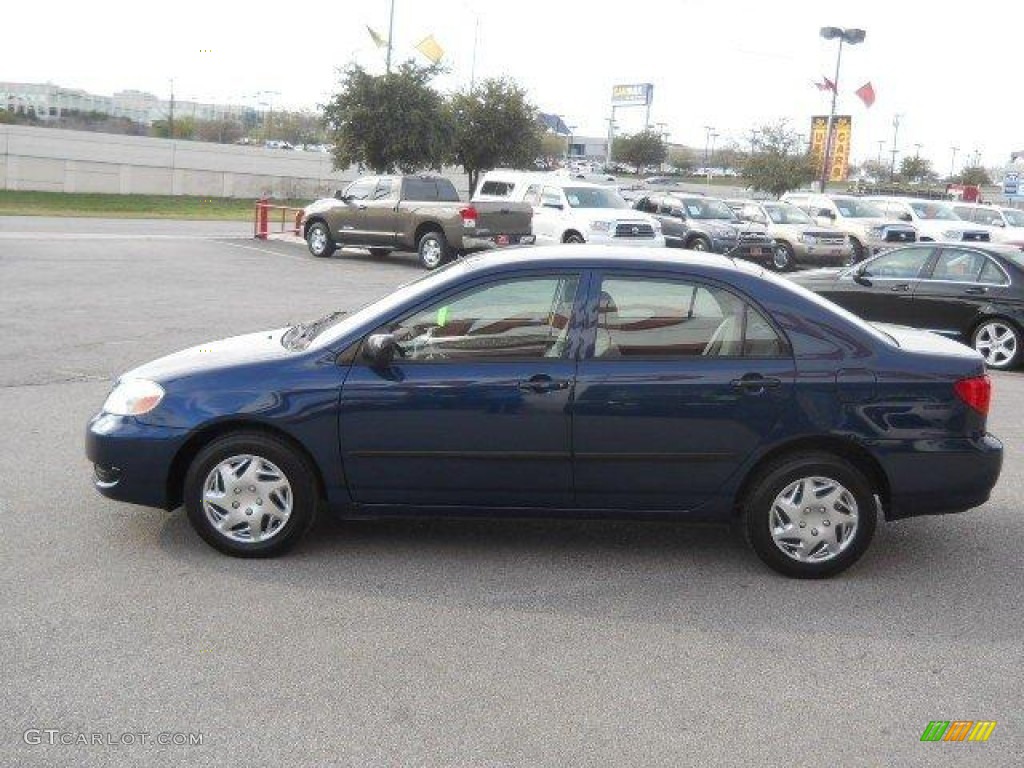 2007 Corolla CE - Indigo Ink Pearl / Stone photo #14