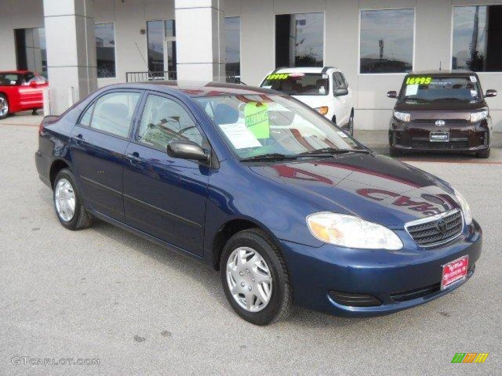 2007 Corolla CE - Indigo Ink Pearl / Stone photo #15