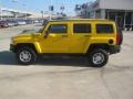 Yellow 2006 Hummer H3 Standard H3 Model Exterior