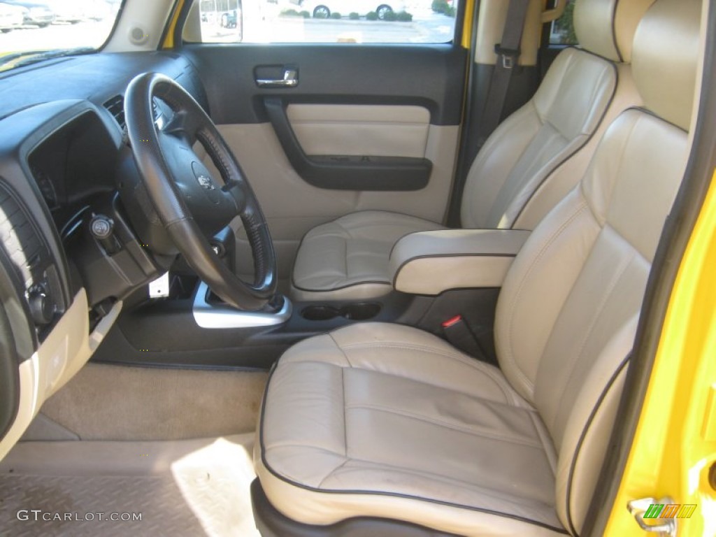 Light Cashmere Beige Interior 2006 Hummer H3 Standard H3 Model Photo #59748524