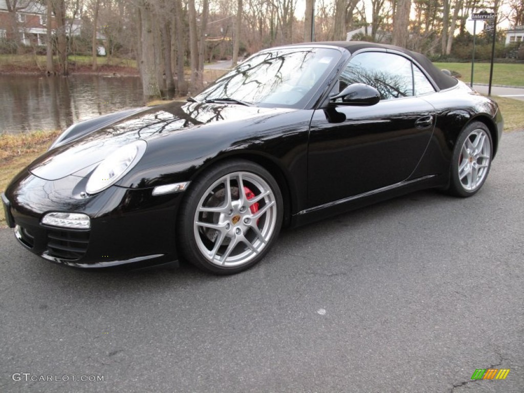 Black 2009 Porsche 911 Carrera S Cabriolet Exterior Photo #59748659