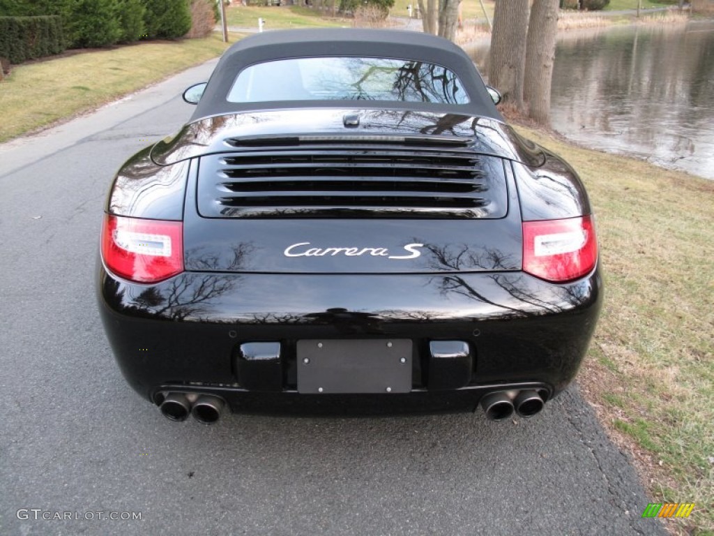 Black 2009 Porsche 911 Carrera S Cabriolet Exterior Photo #59748692