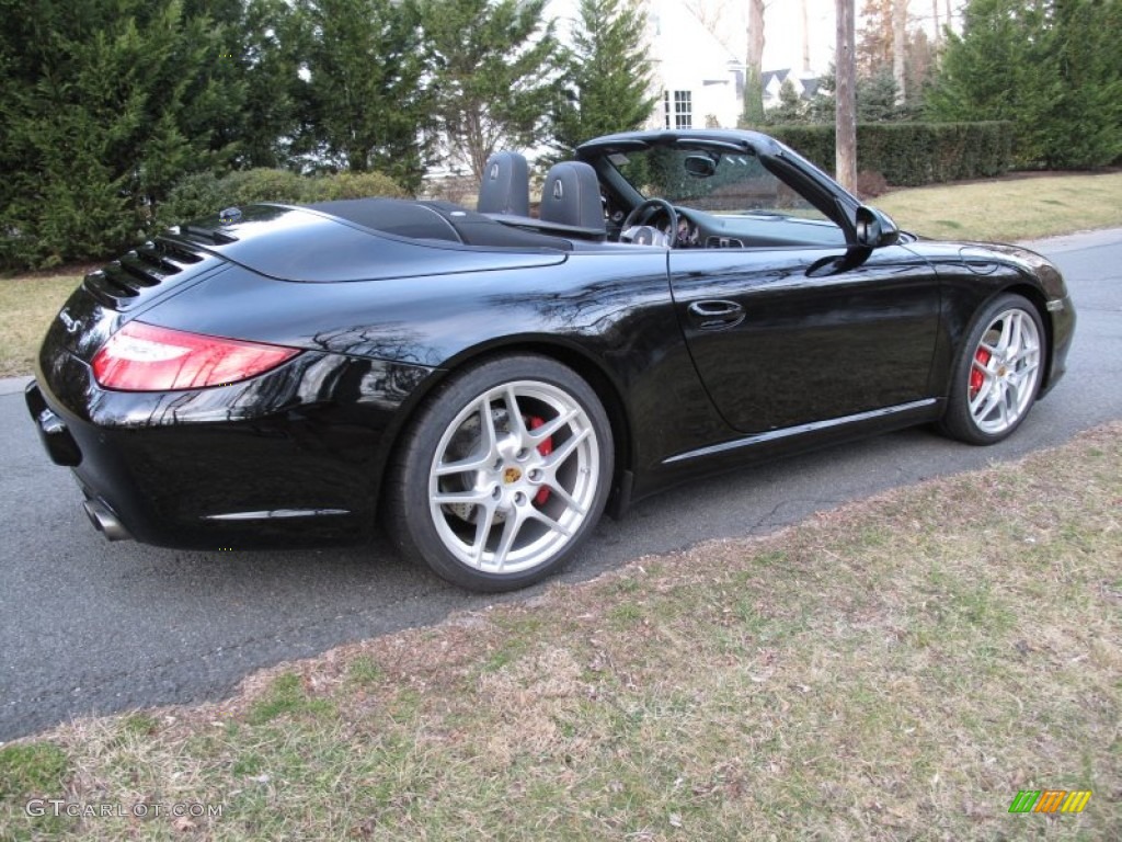 Black 2009 Porsche 911 Carrera S Cabriolet Exterior Photo #59748698