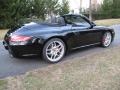 Black 2009 Porsche 911 Carrera S Cabriolet Exterior