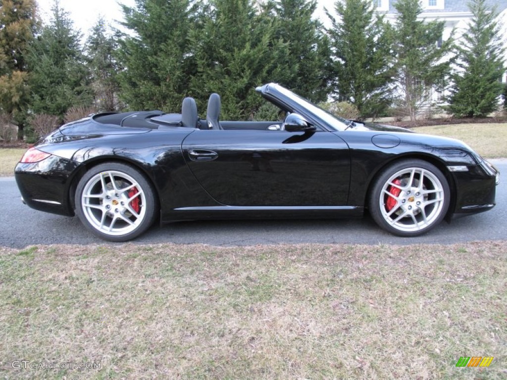 Black 2009 Porsche 911 Carrera S Cabriolet Exterior Photo #59748707